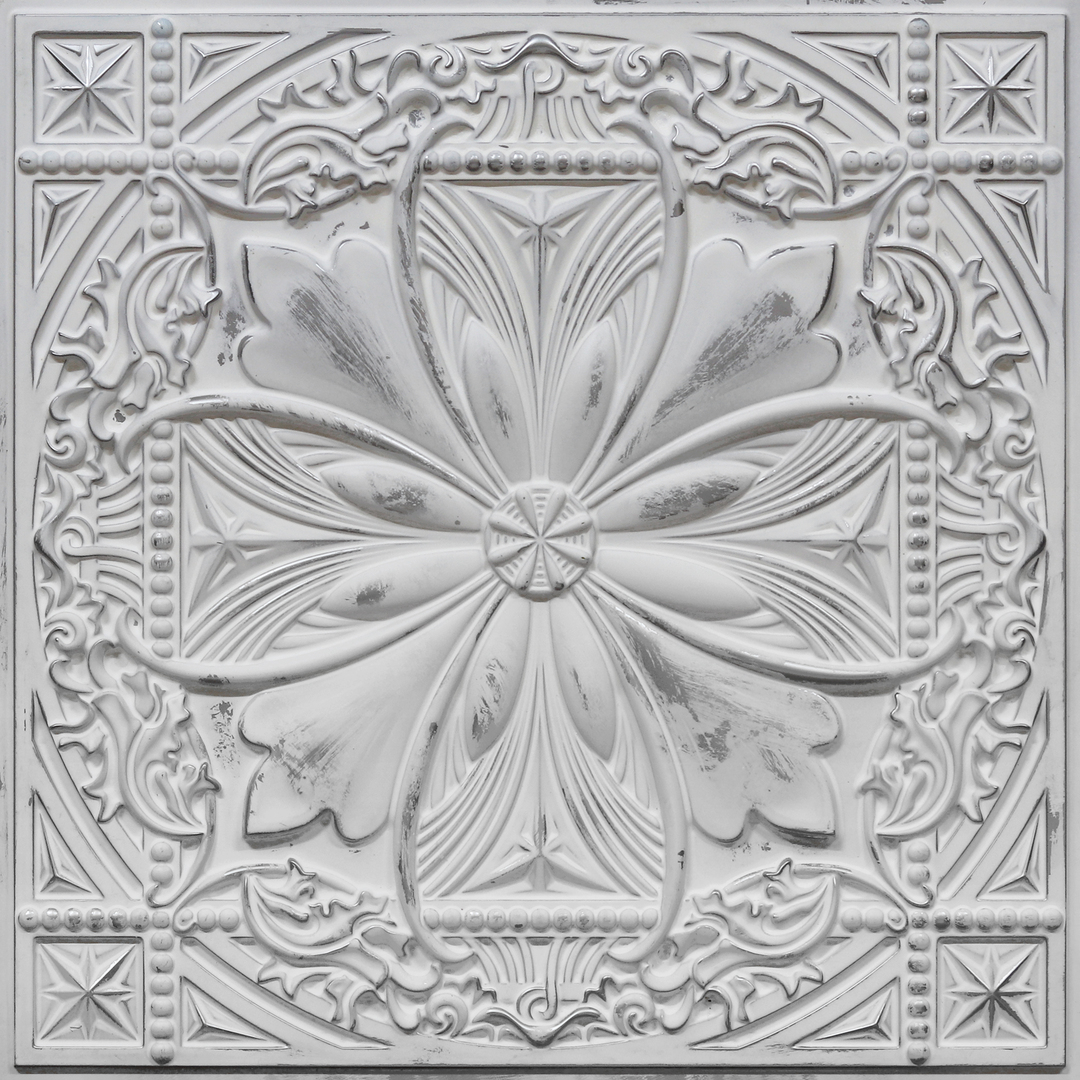 337-Vistara-Distressed Silver-Glue Up Only and Grid Both