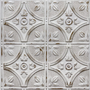 340-Lotus Crest-Distressed Brown-Glue Up Only