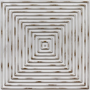 363-Infinity Box-Distressed Brown-Glue Up Only