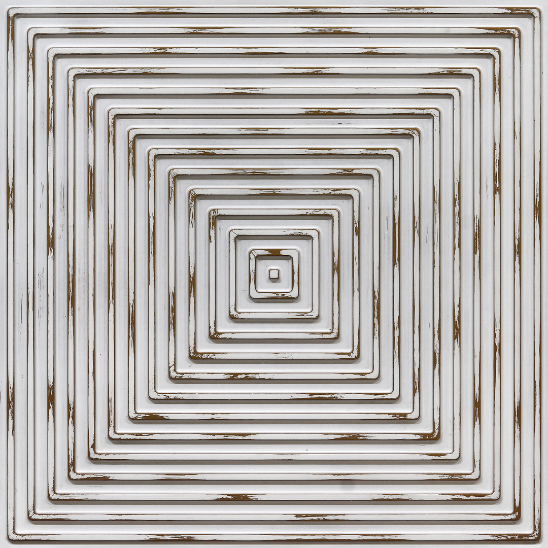 363-Infinity Box-Distressed Brown-Glue Up Only