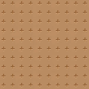 V3001-Symmetry Cross-Brown Candy-Grid