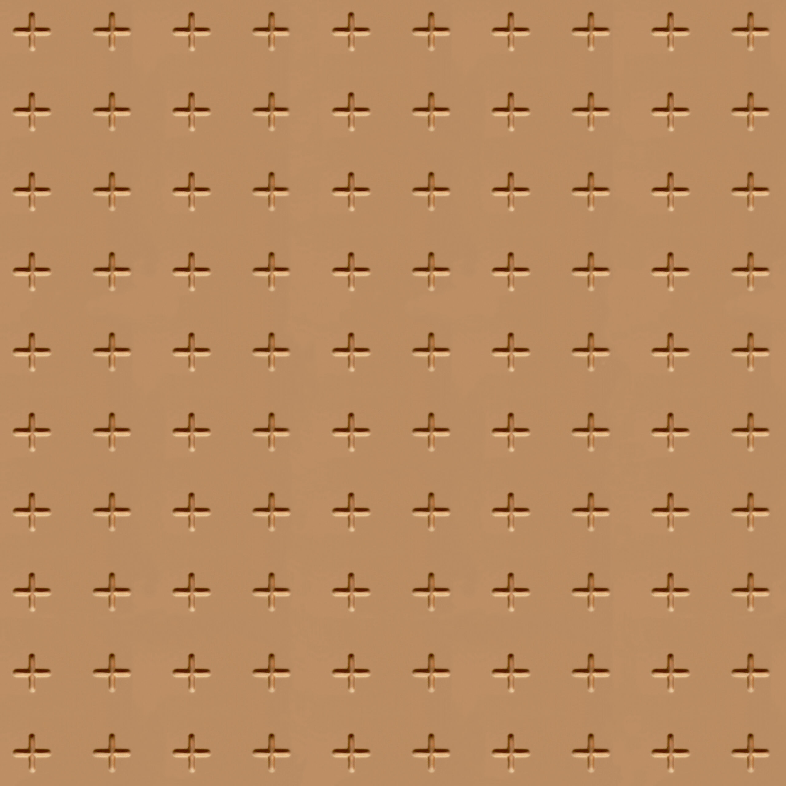 V3001-Symmetry Cross-Brown Candy-Grid