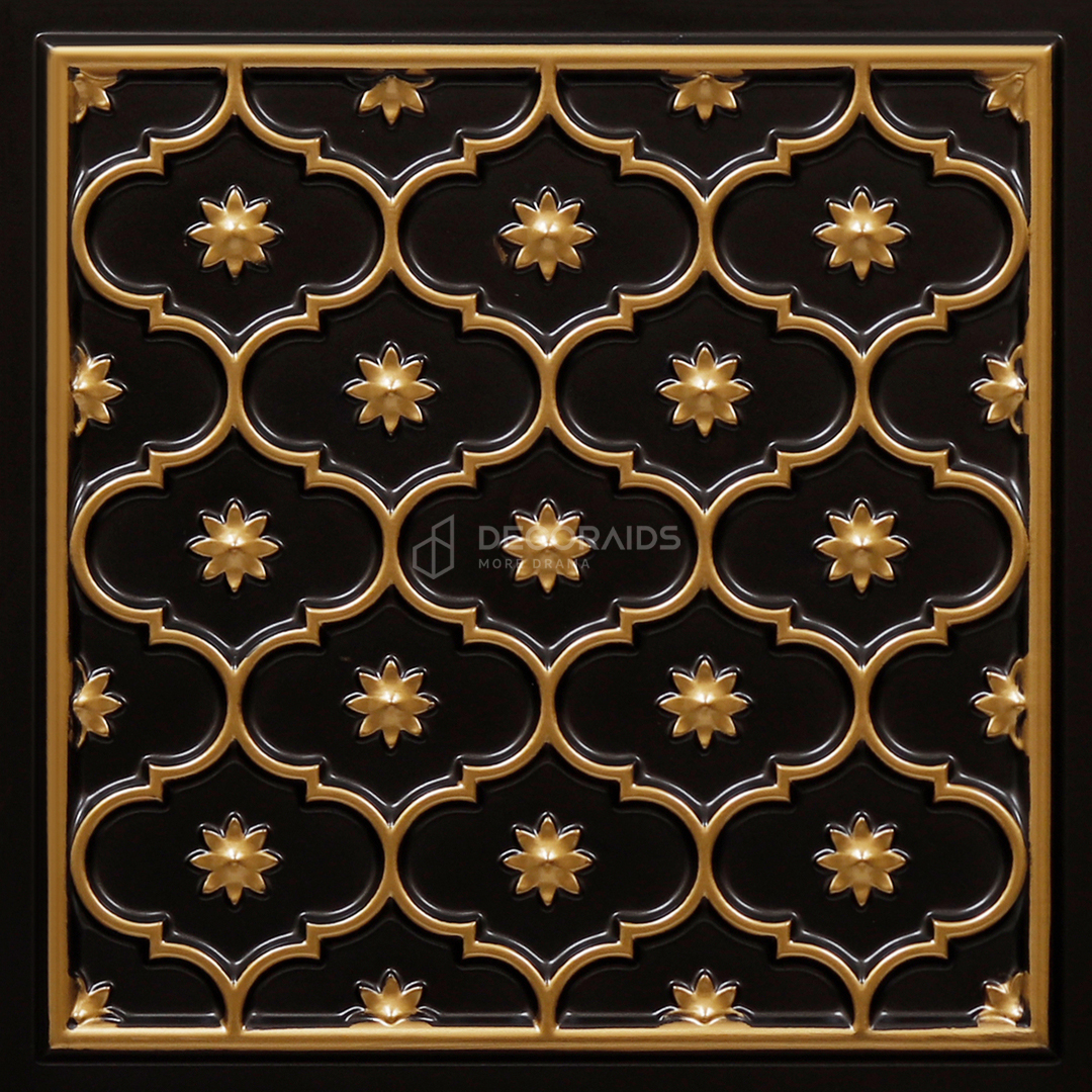 HC03-Rajwadi Shringar-Antique Gold-Glue Up And Peel and Stick