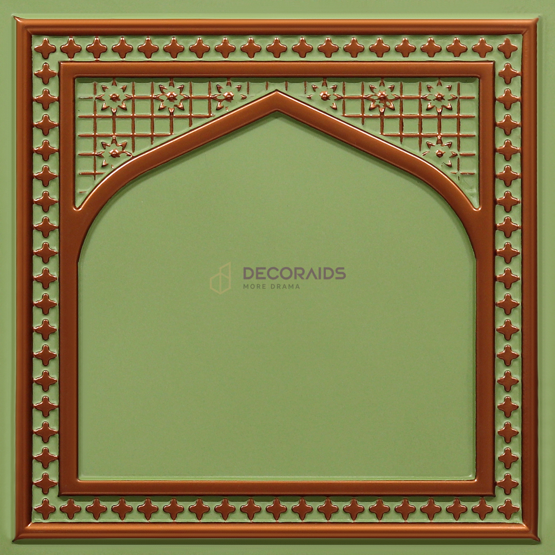 HC02-Rajwadi Shringar-Patina Copper-Glue Up And Peel and Stick