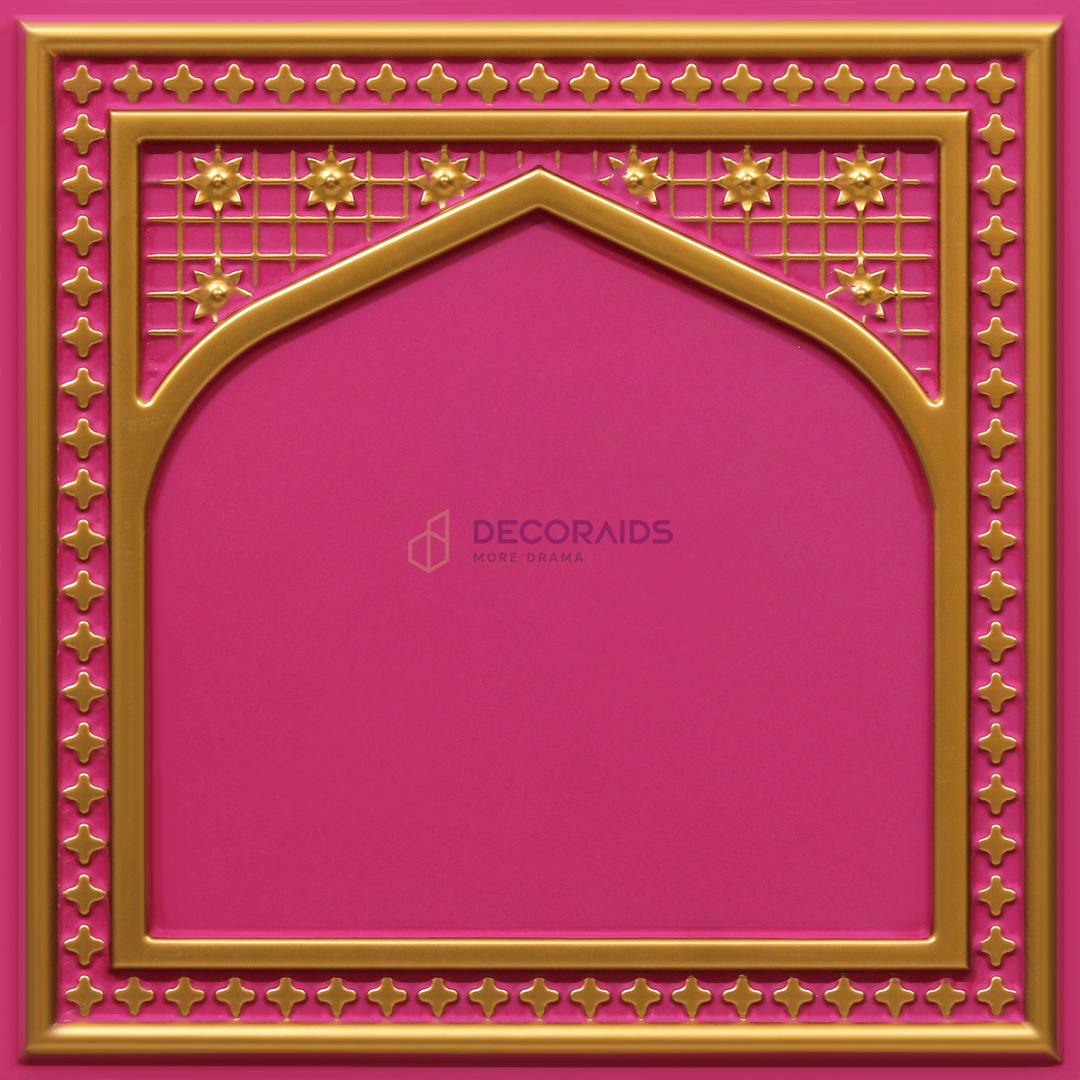 HC02-Rajwadi Shringar-Royal Ruby-Glue Up And Peel and Stick