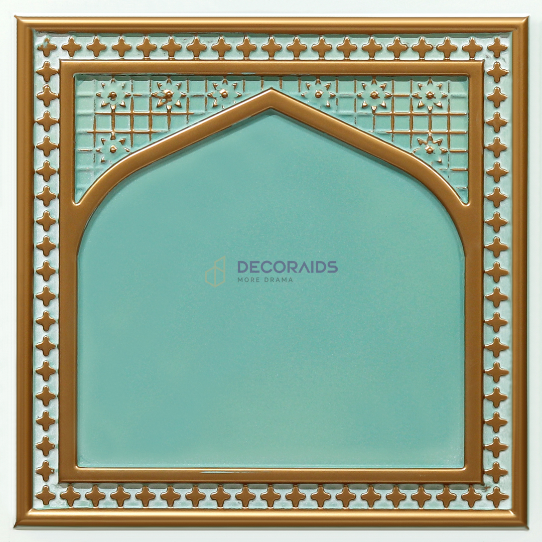 HC02-Rajwadi Shringar-Arabian Green-Glue Up And Peel and Stick