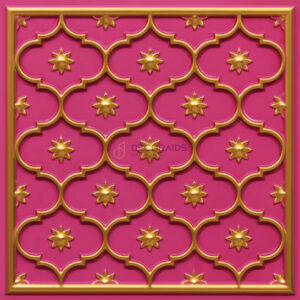 HC03-Rajwadi Shringar-Royal Ruby-Glue Up And Peel and Stick