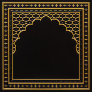 HC01-Rajwadi Shringar-Antique Brass-Glue Up And Peel and Stick