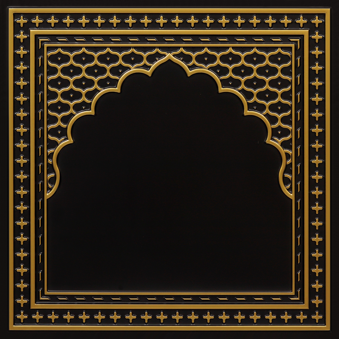 HC01-Rajwadi Shringar-Antique Brass-Glue Up And Peel and Stick