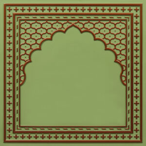 HC01-Rajwadi Shringar-Patina Copper-Glue Up And Peel and Stick