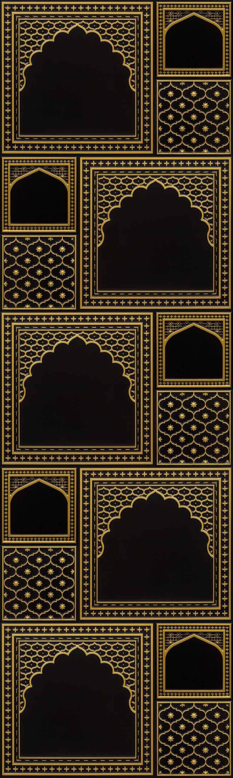 HC03-Rajwadi Shringar-Antique Brass-Glue Up And Peel and Stick