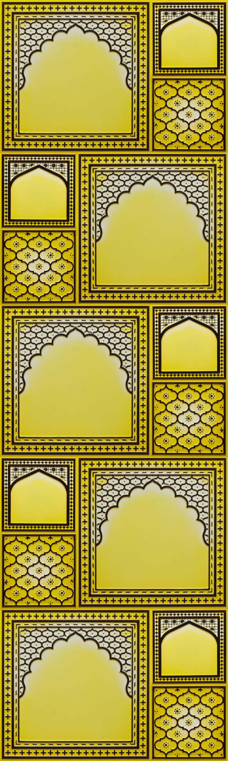 HC02-Rajwadi Shringar-Sunny Brown-Glue Up And Peel and Stick