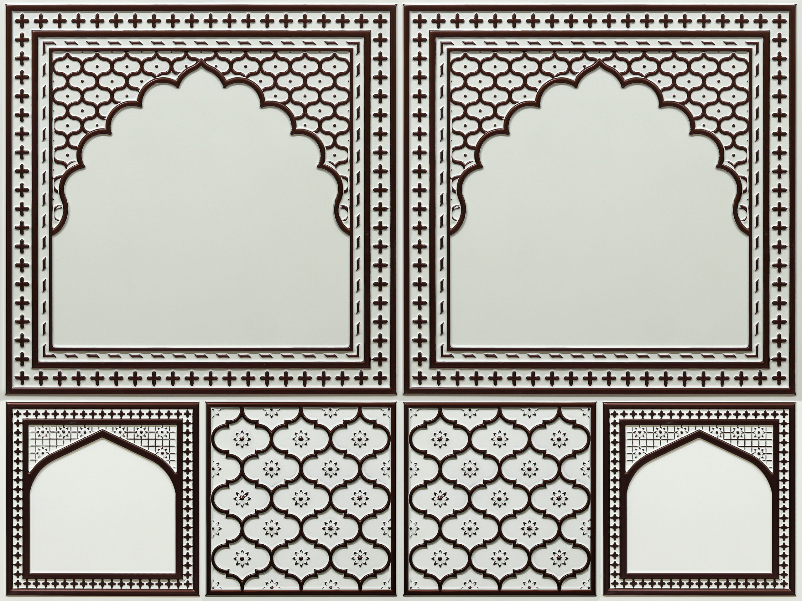 HC03-Rajwadi Shringar-Antique Mocha-Glue Up And Peel and Stick