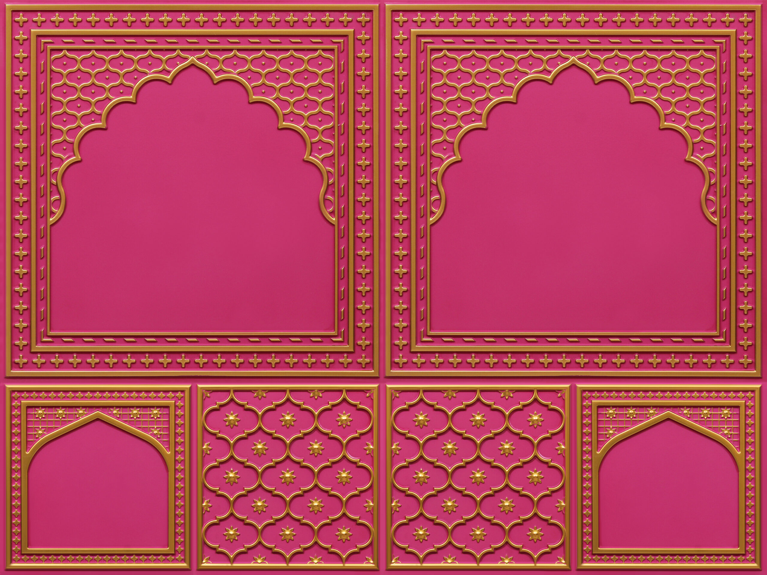 HC03-Rajwadi Shringar-Royal Ruby-Glue Up And Peel and Stick