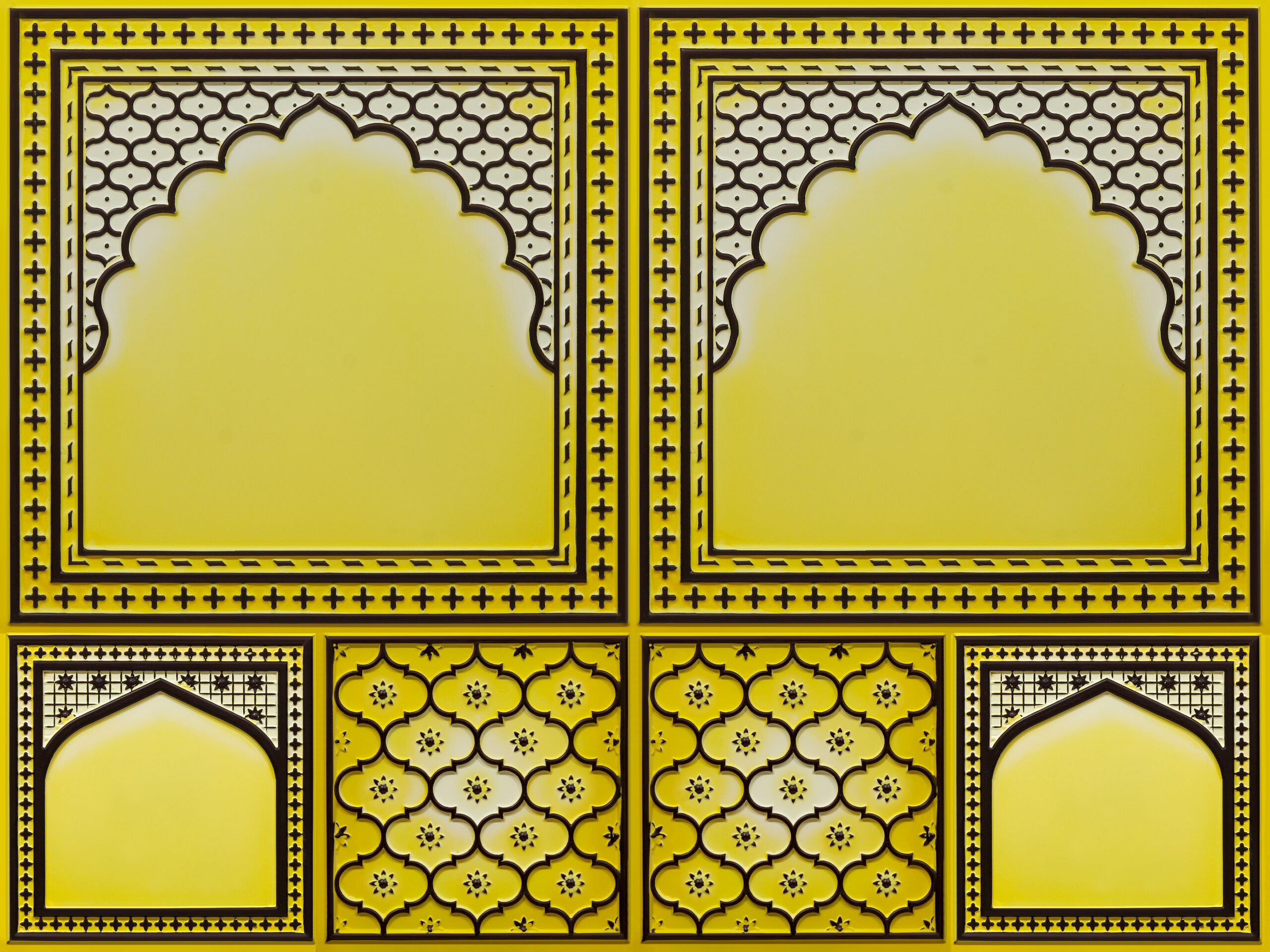 HC02-Rajwadi Shringar-Sunny Brown-Glue Up And Peel and Stick