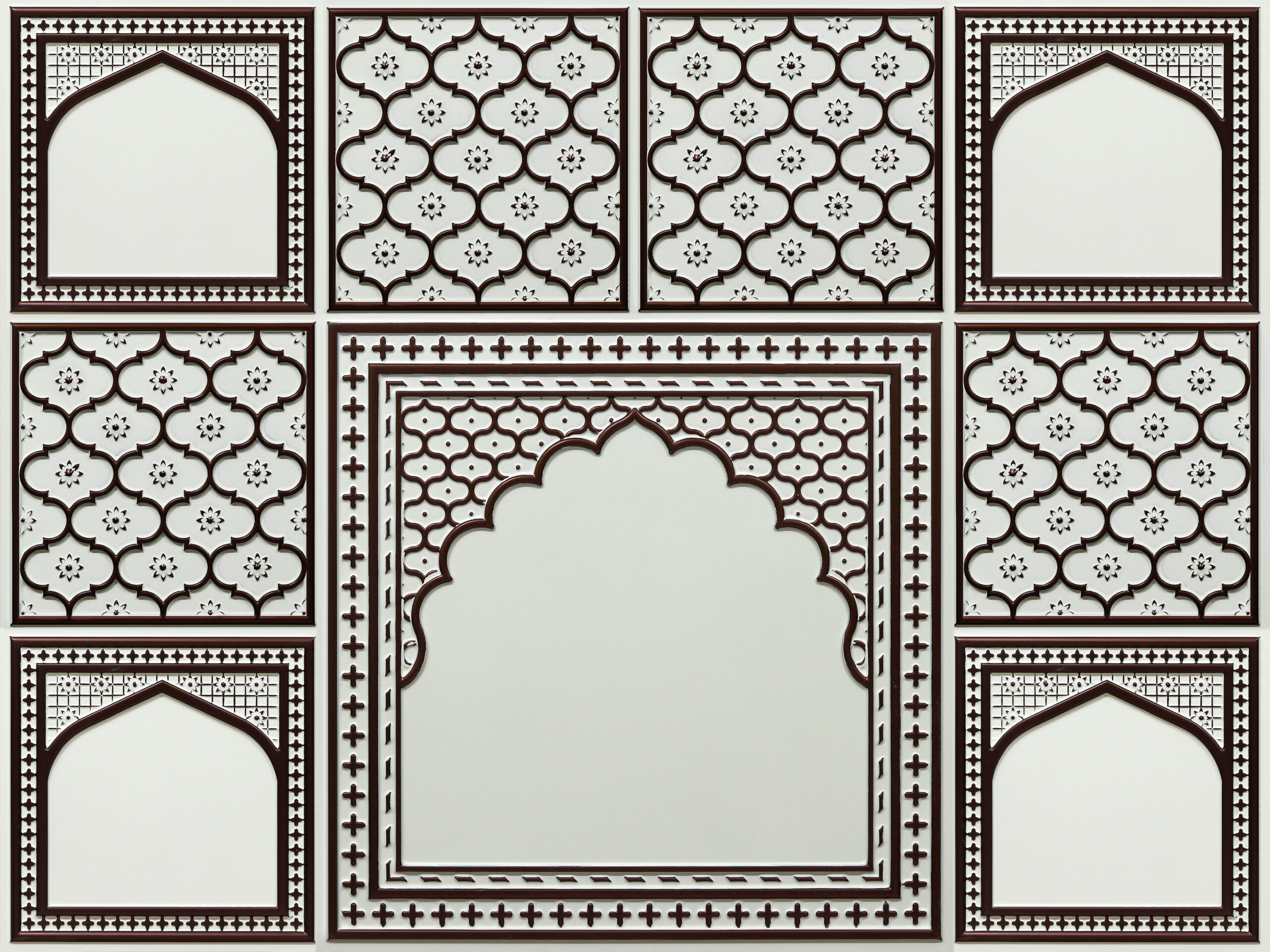 HC03-Rajwadi Shringar-Antique Mocha-Glue Up And Peel and Stick