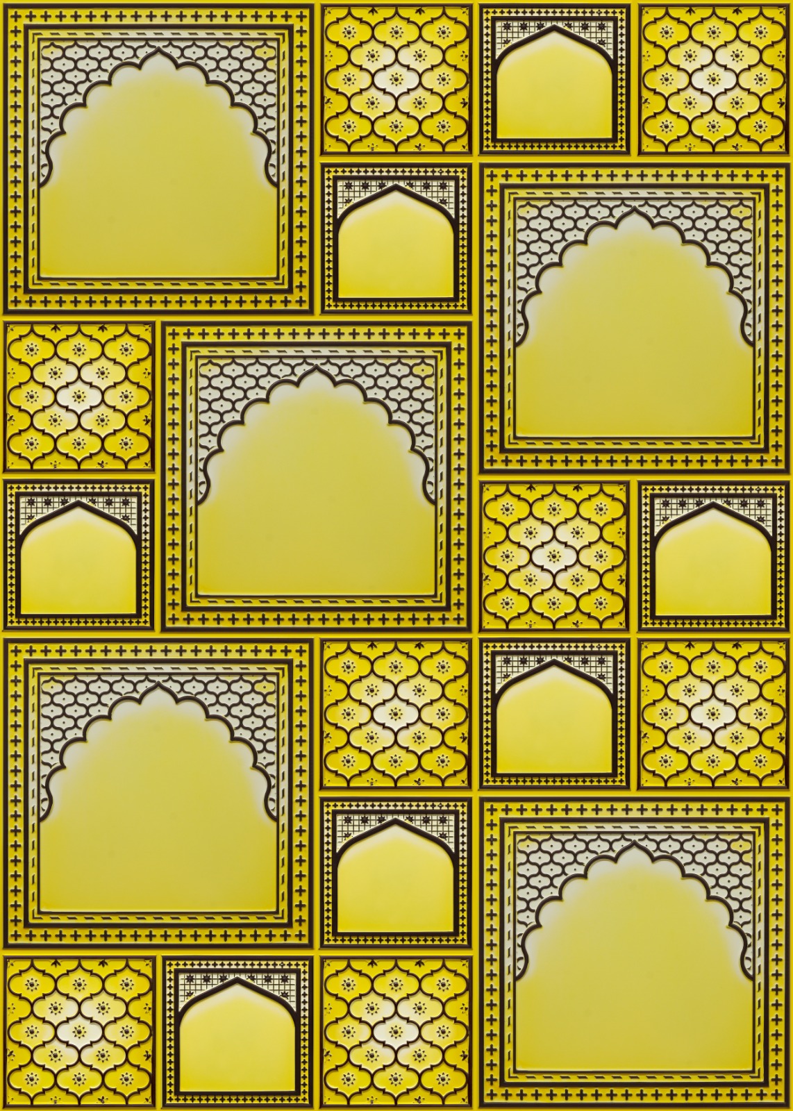 HC02-Rajwadi Shringar-Sunny Brown-Glue Up And Peel and Stick