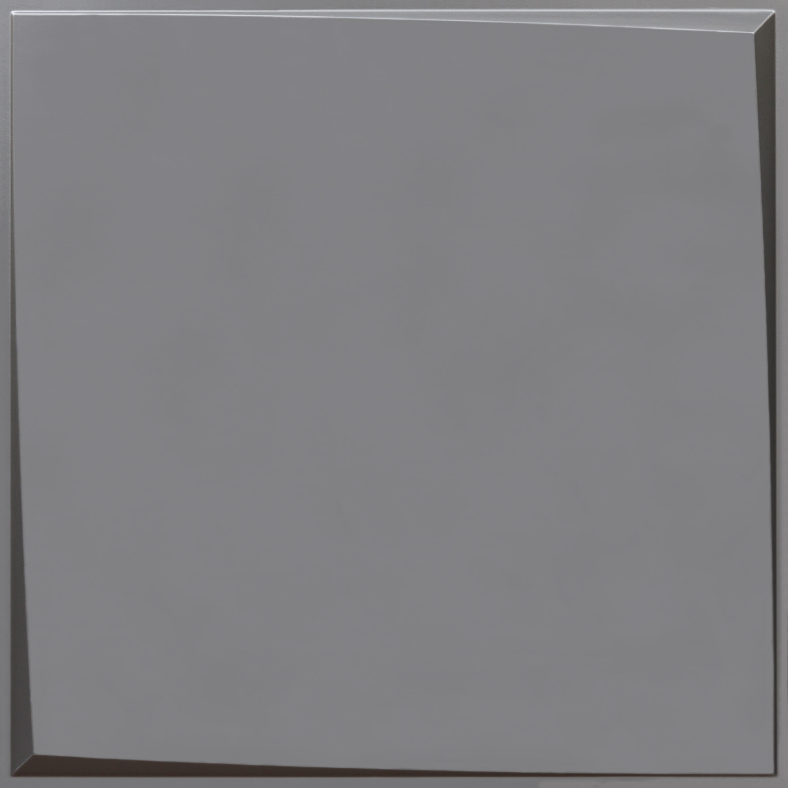 V3006-Edge Frame-Silver-Grid