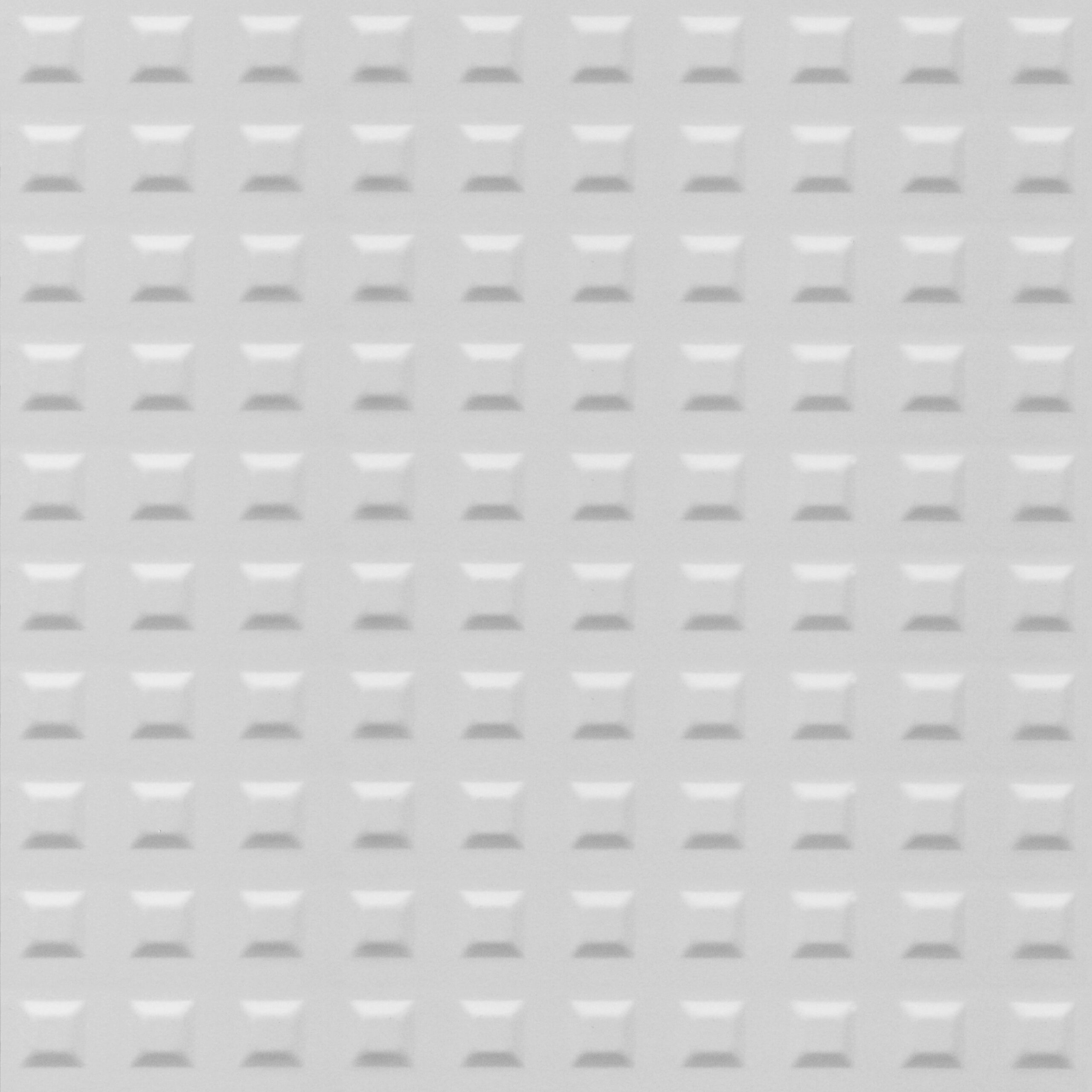 V3007-Cube Dots-White Matt-Grid