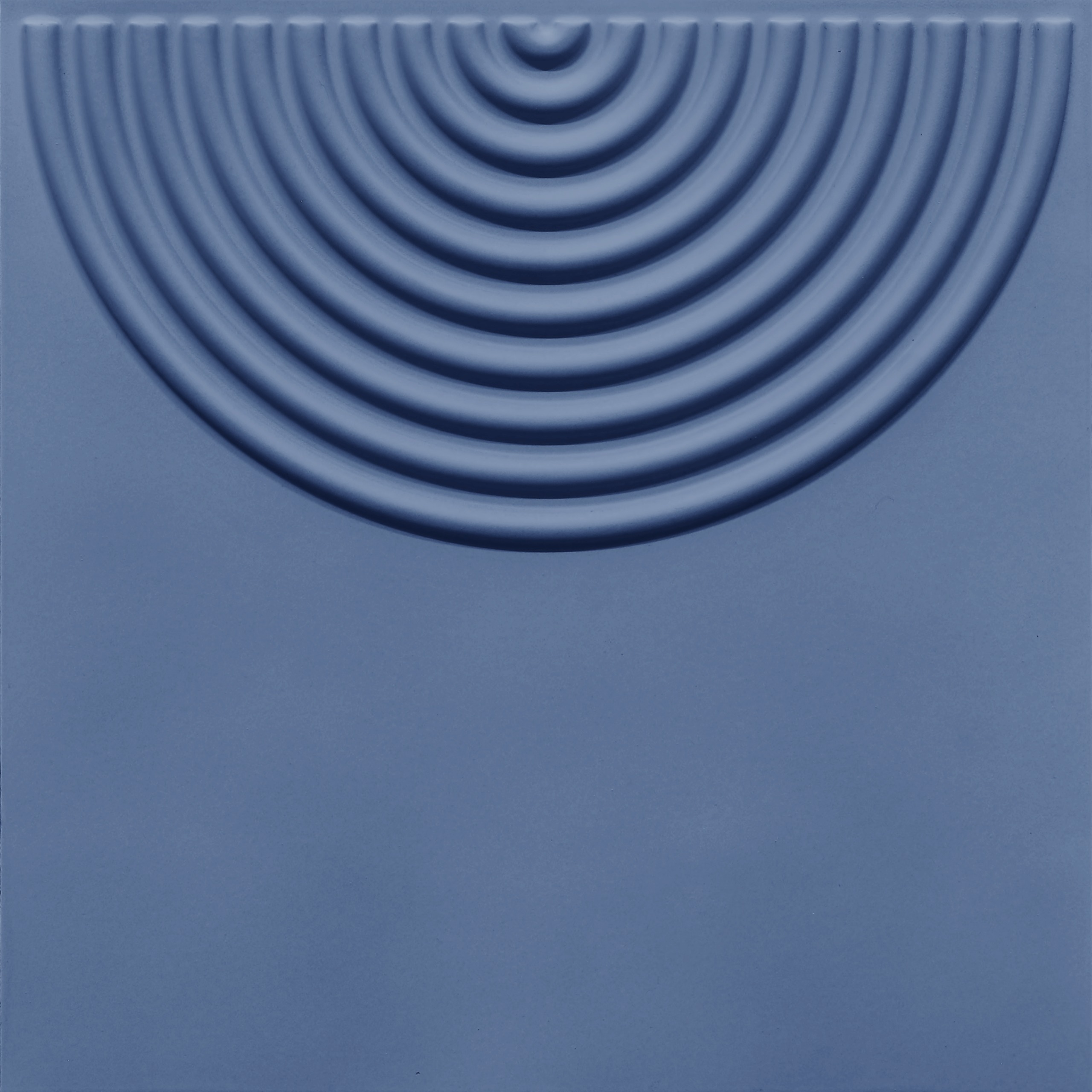 9005-Half Moon-Needlepoint Navy-Peel and Stick