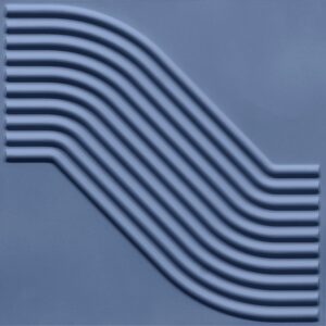 9007-Zen-Curve-Needlepoint Navy-Peel and Stick