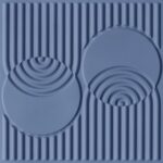 9006-Orbital Grid-Needlepoint Navy-Peel and Stick