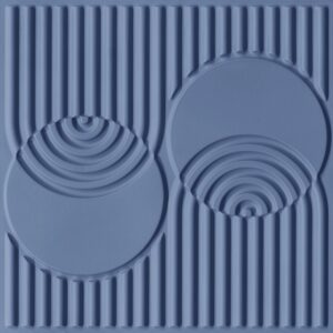 9006-Orbital Grid-Needlepoint Navy-Peel and Stick