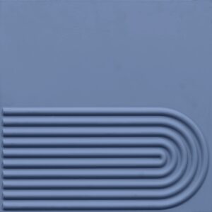 9009-U-Flow-Needlepoint Navy-Peel and Stick