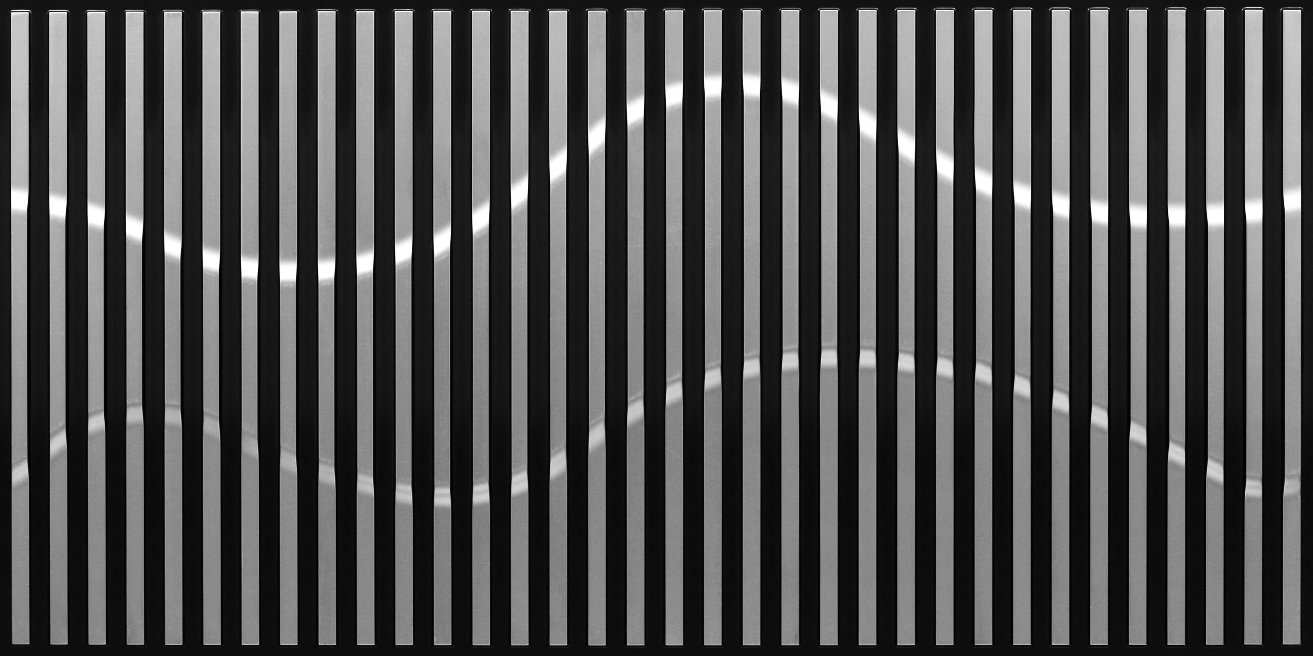 6011-Wavecrest Linear-Antique Silver-Glue Up