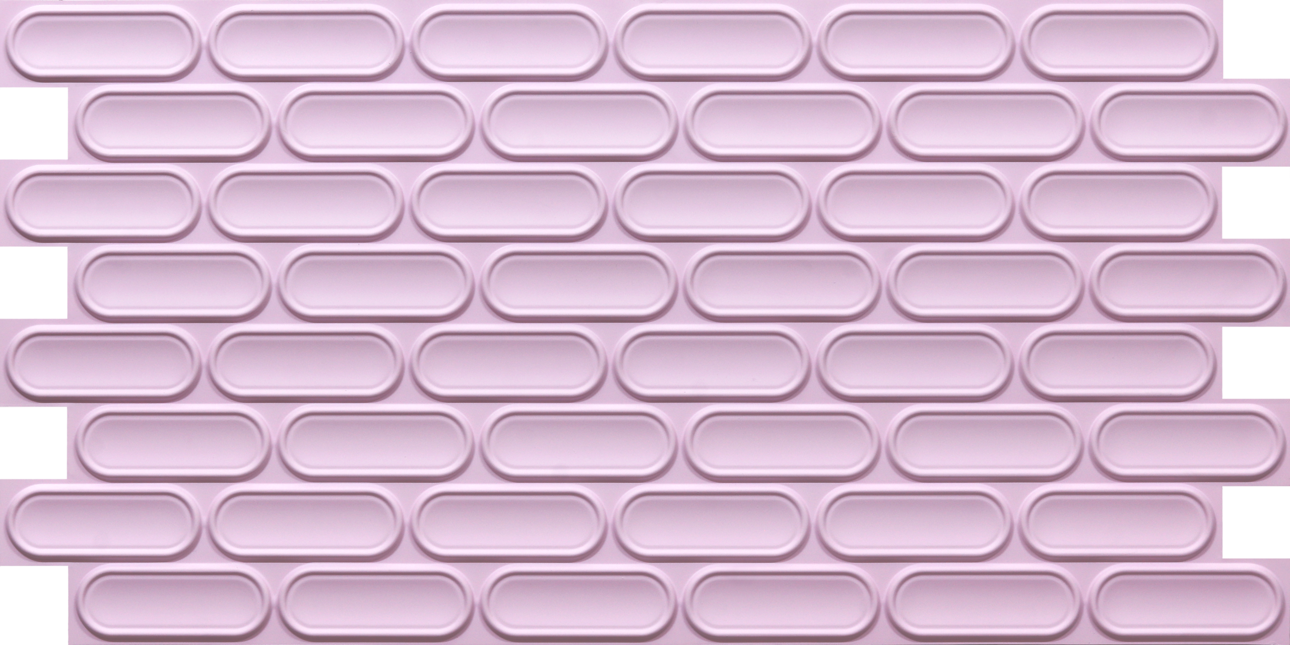 6012-Ovaluxe Grid-Blossom Pink-Glue Up