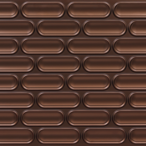 6012-Ovaluxe Grid-Mocha-Glue Up
