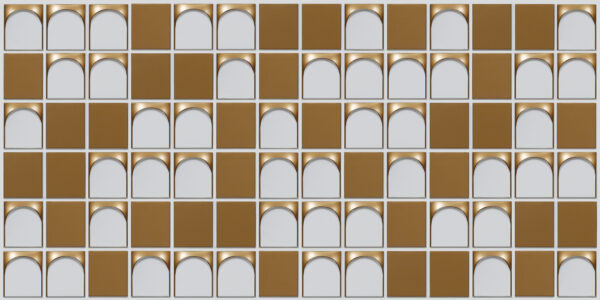6014-Archline Pattern-Antique White-Glue Up