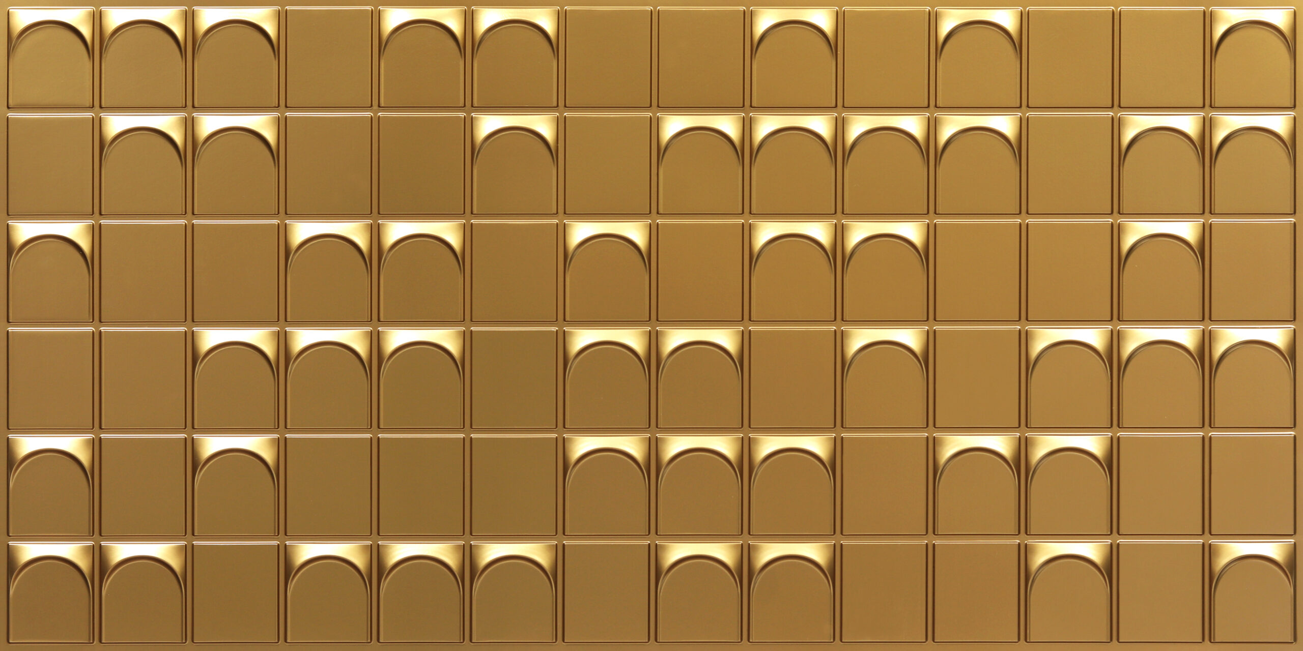 6014-Archline Pattern-Gold-Glue Up