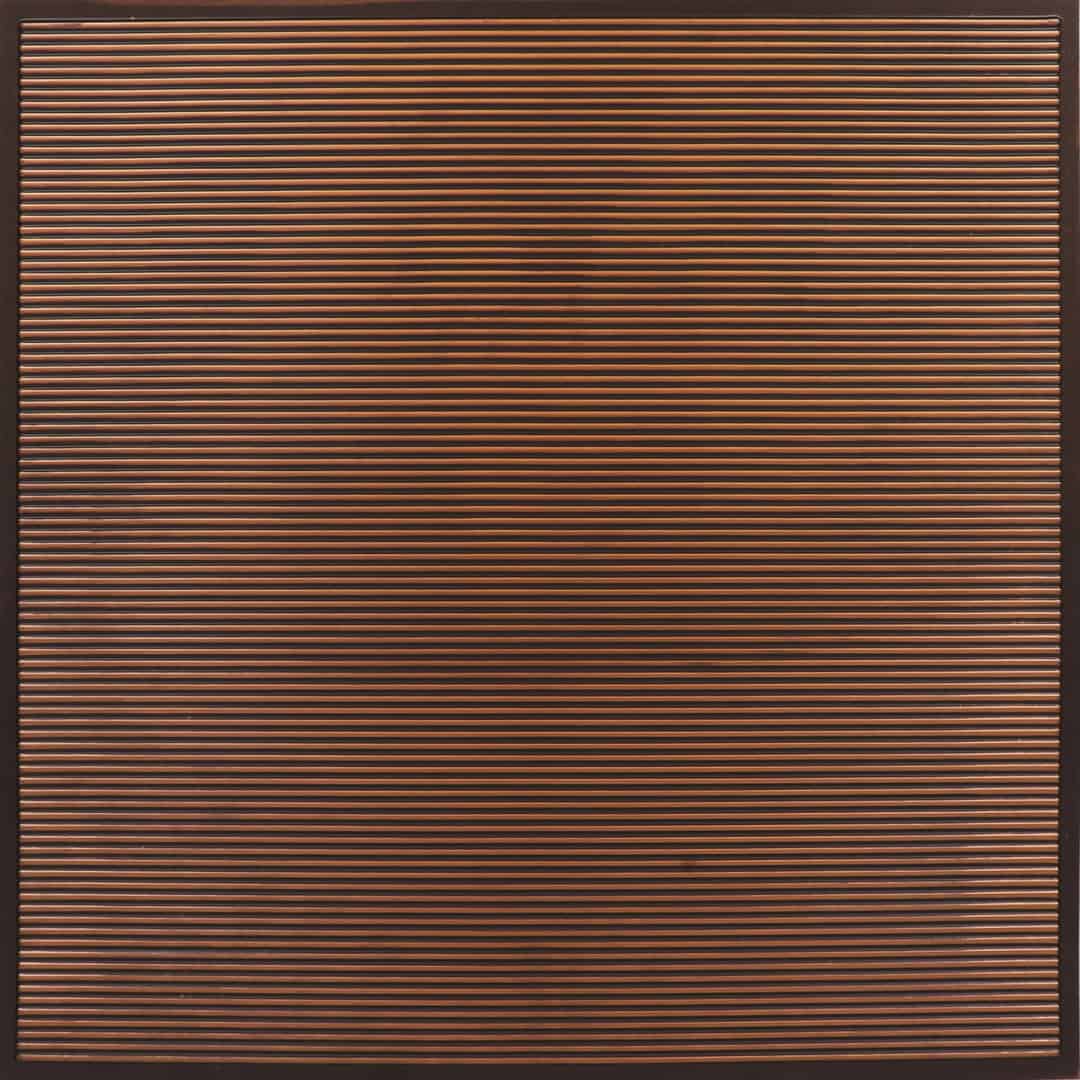 F01-Microline Texture-Antique Copper-Glue Up and Grid Both