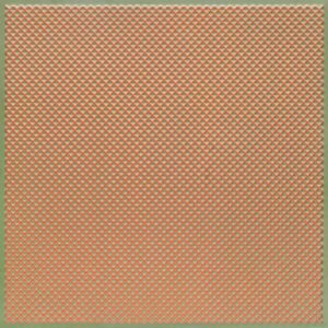 F02-Cross Weave Panel-Patina Copper-Glue Up and Grid Both