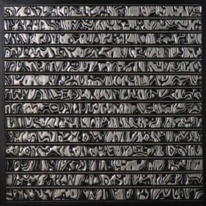 F04-Molten Strata-Antique Silver-Glue Up and Grid Both