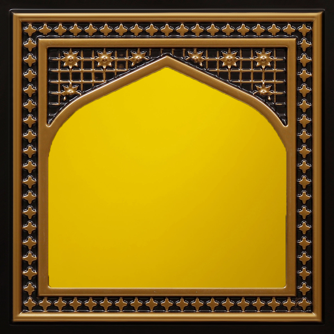 Peel and Stick Acrylic Mirror Color Gold – For Design No – HC02 Rajwadi Shringar