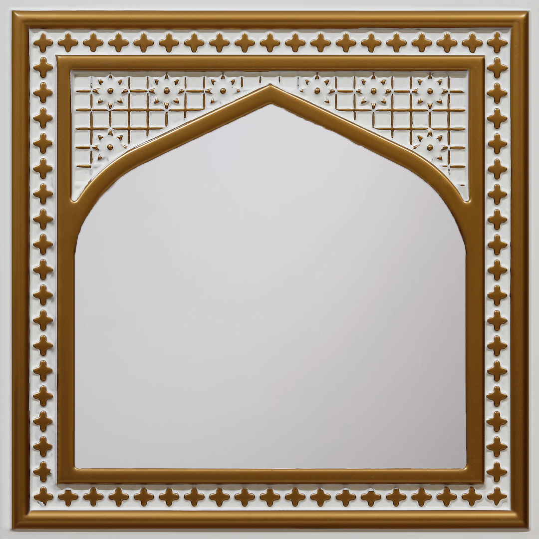 Peel and Stick Acrylic Mirror Color Silver – For Design No – HC02 Rajwadi Shringar