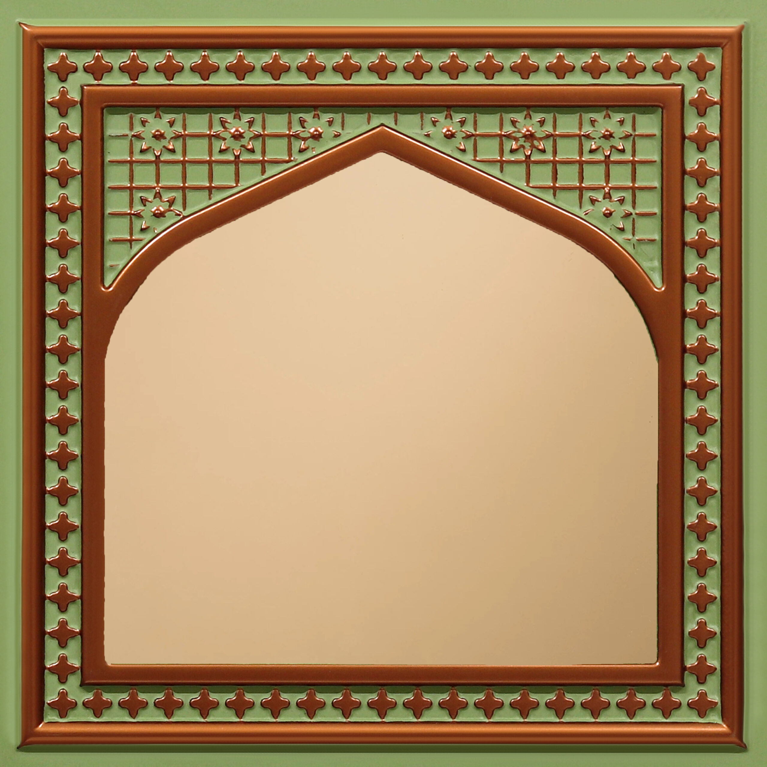 Peel and Stick Acrylic Mirror Color Copper – For Design No – HC02 Rajwadi Shringar