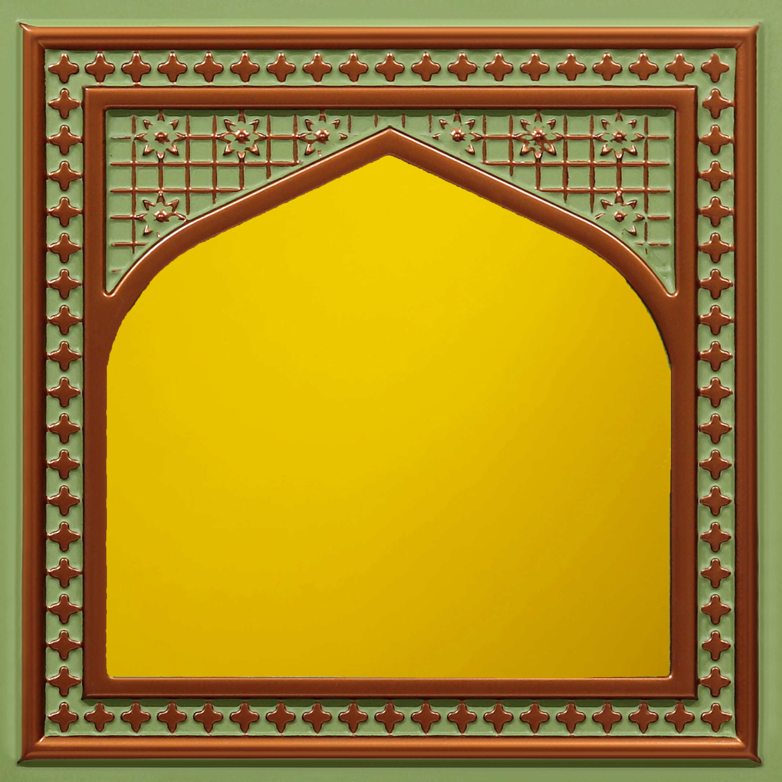 Peel and Stick Acrylic Mirror Color Gold – For Design No – HC02 Rajwadi Shringar