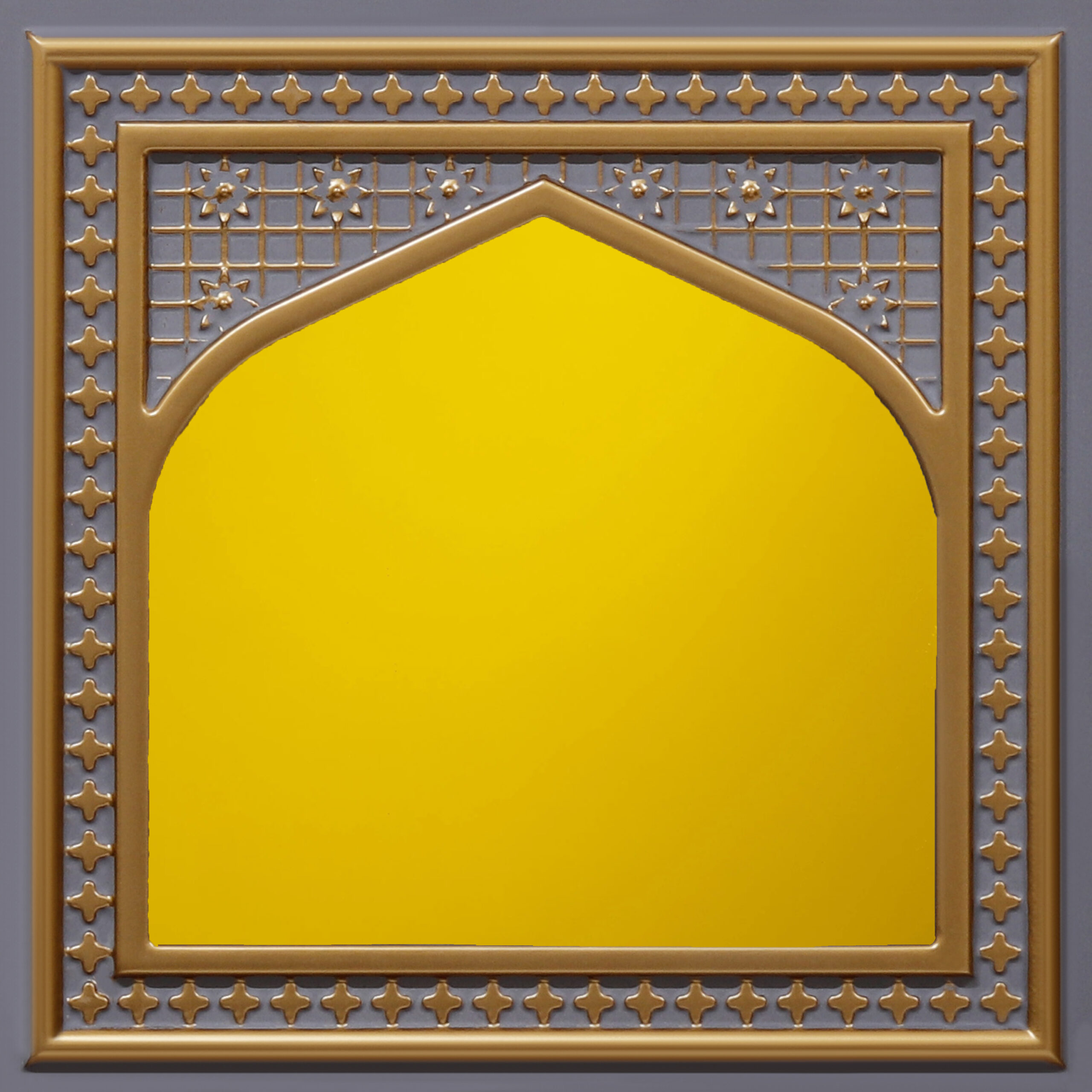 Peel and Stick Acrylic Mirror Color Gold – For Design No – HC02 Rajwadi Shringar