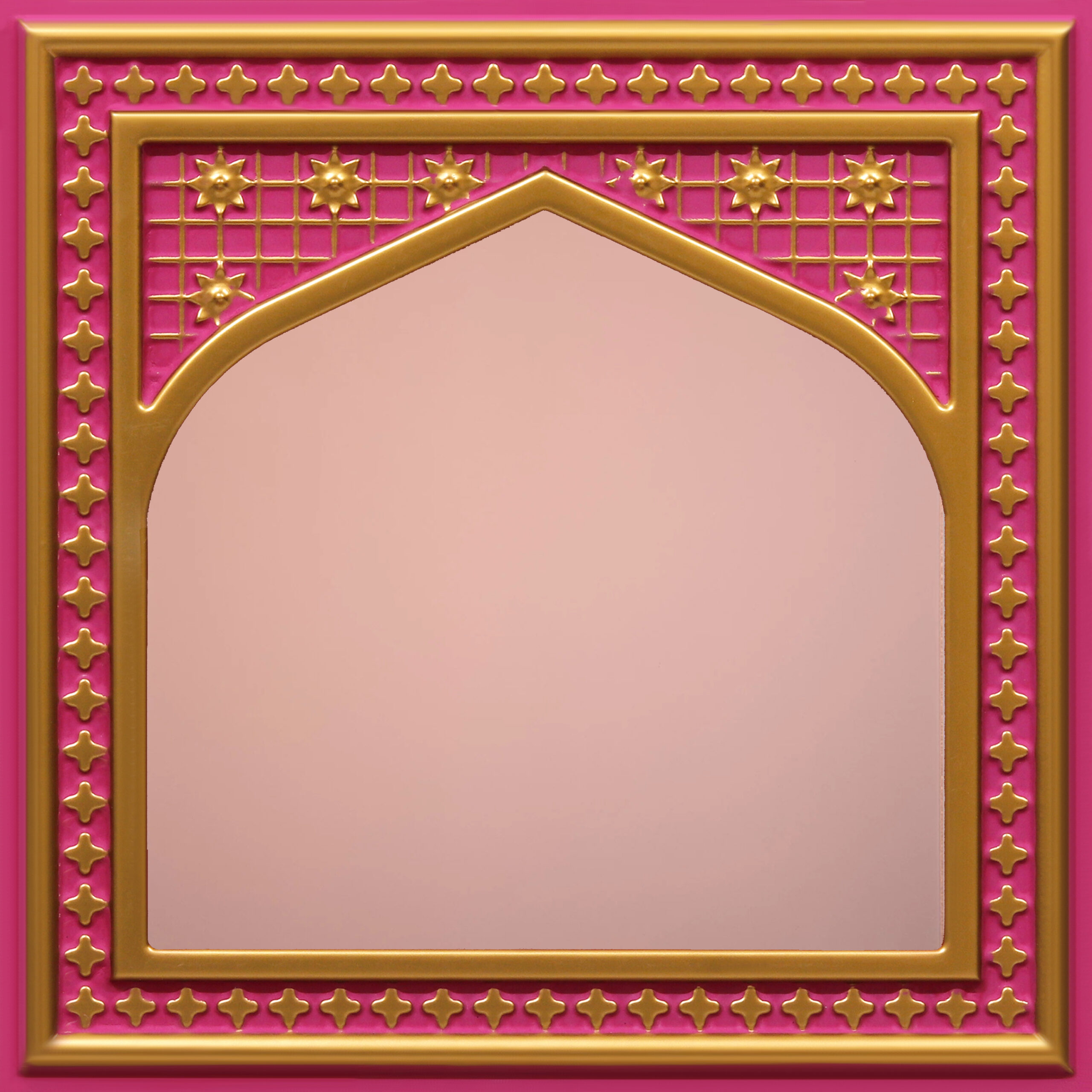 Peel and Stick Acrylic Mirror Color Rose Gold – For Design No – HC02 Rajwadi Shringar