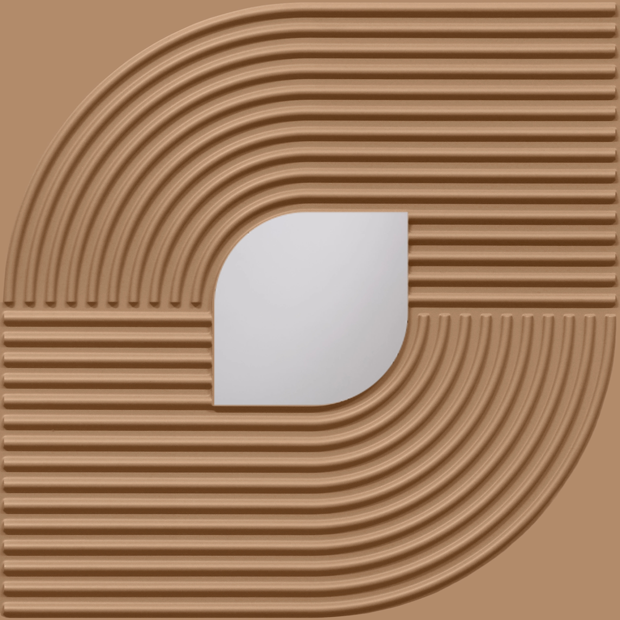 Peel and Stick Acrylic Mirror Color Silver ( For Design No – 2001 Contour Flow )