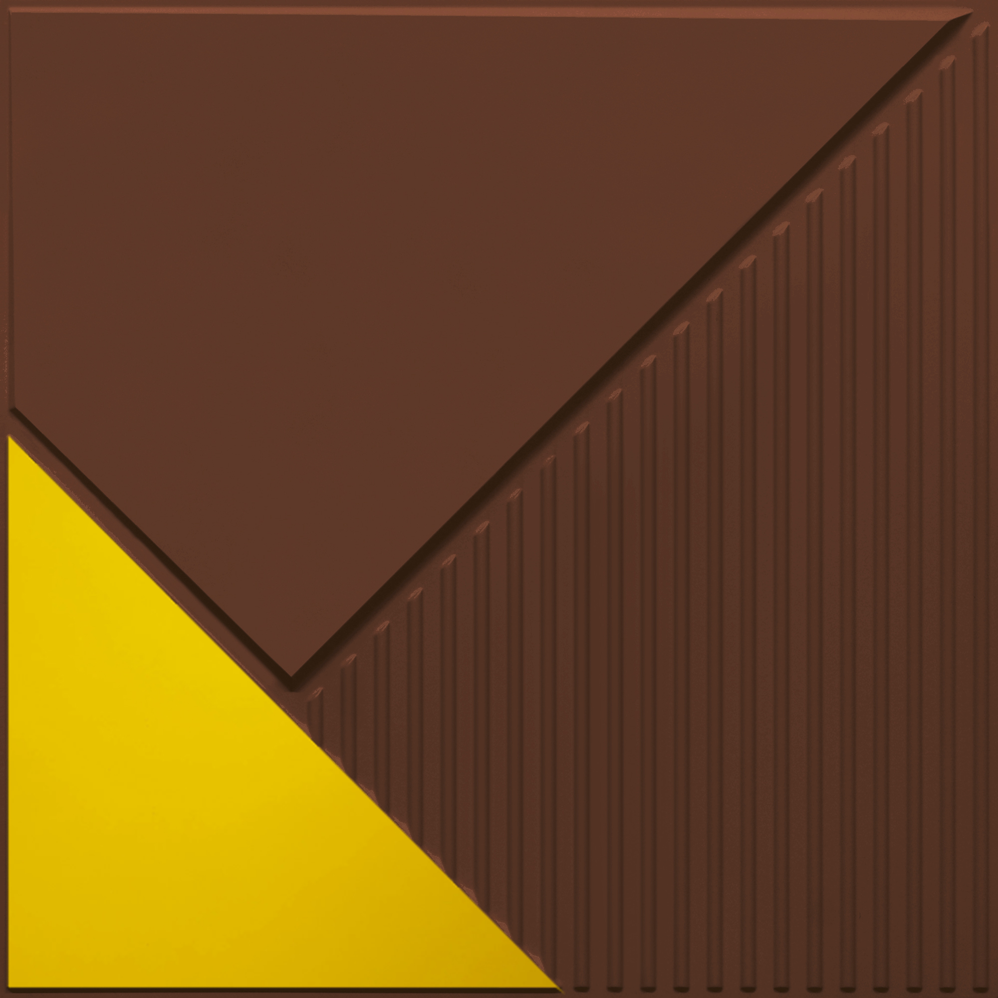 Peel and Stick Acrylic Mirror Color Gold – For Design No – 2003 Diagonal Edge