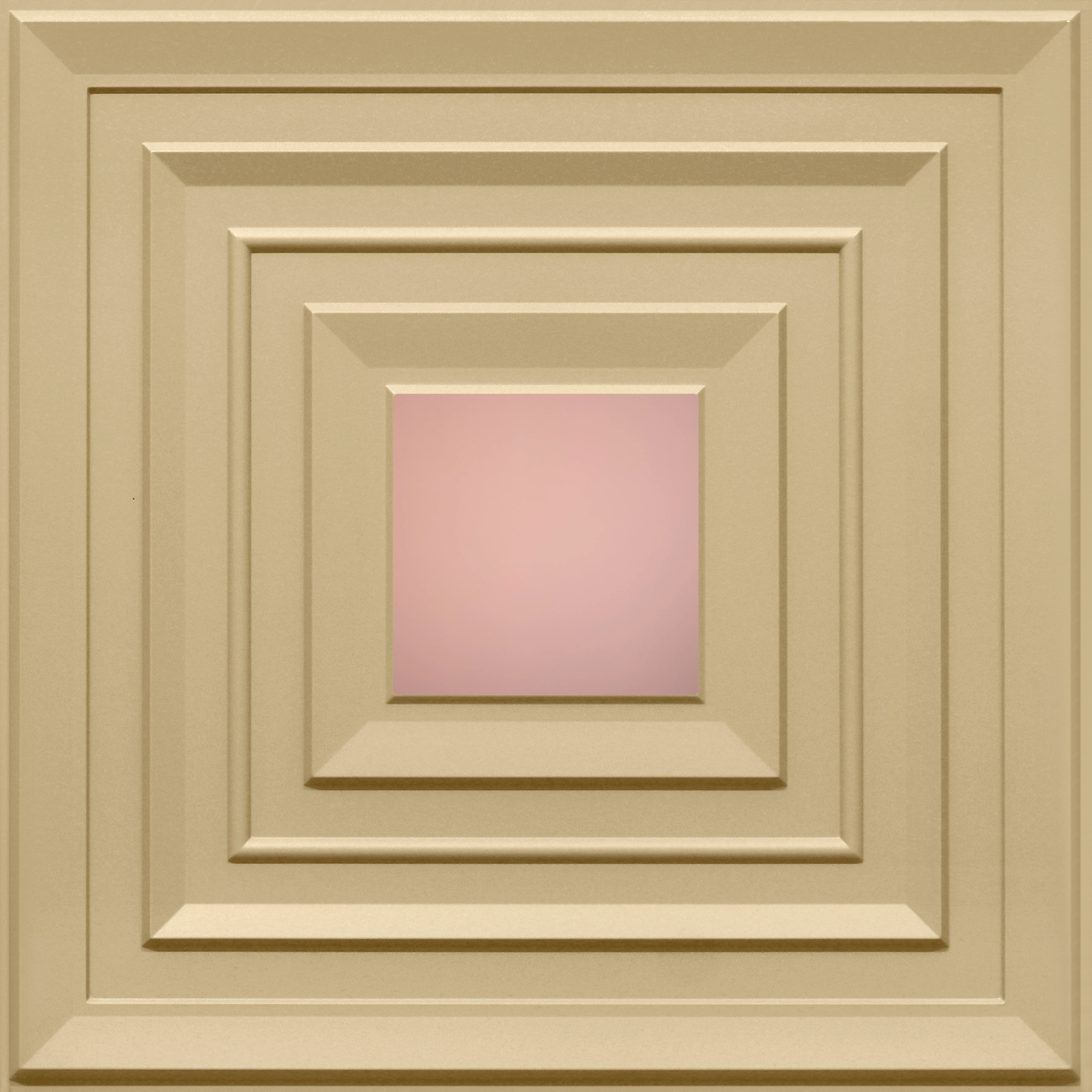 Peel and Stick Acrylic Mirror Color Rose Gold – For Design No – 2004 Royal Frame