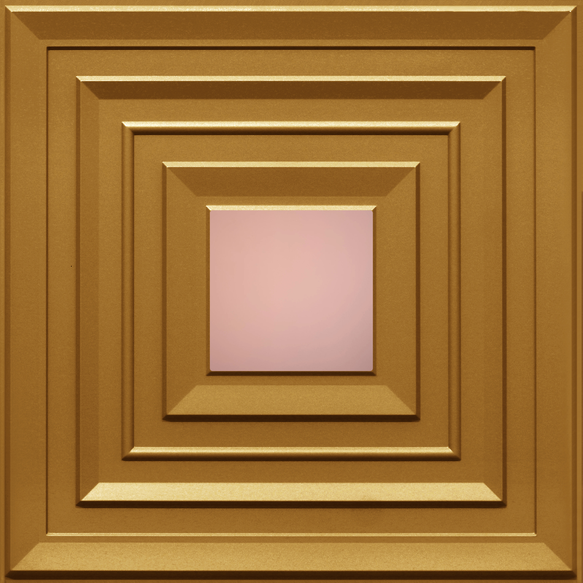 Peel and Stick Acrylic Mirror Color Rose Gold – For Design No – 2004 Royal Frame