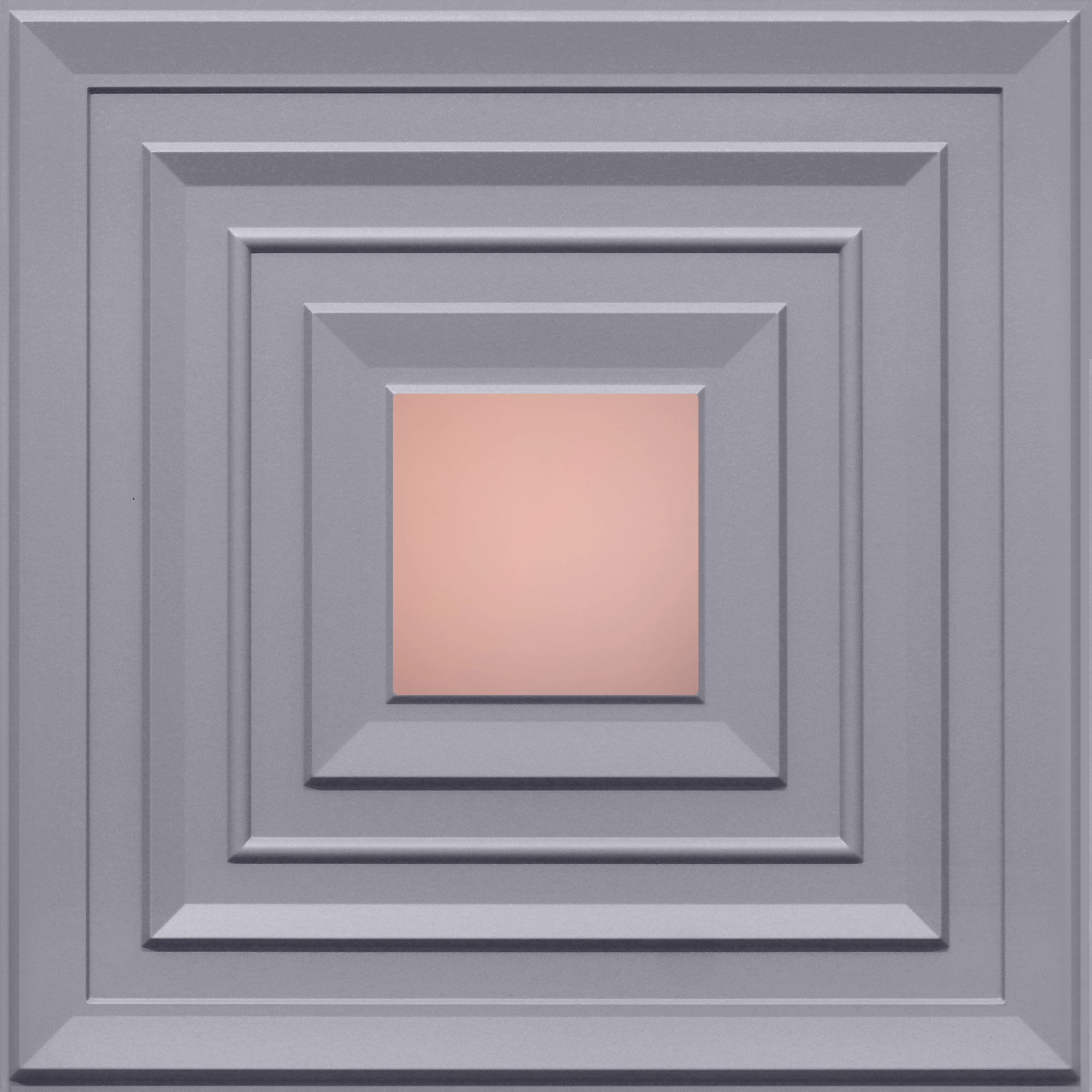 Peel and Stick Acrylic Mirror Color Rose Gold – For Design No – 2004 Royal Frame