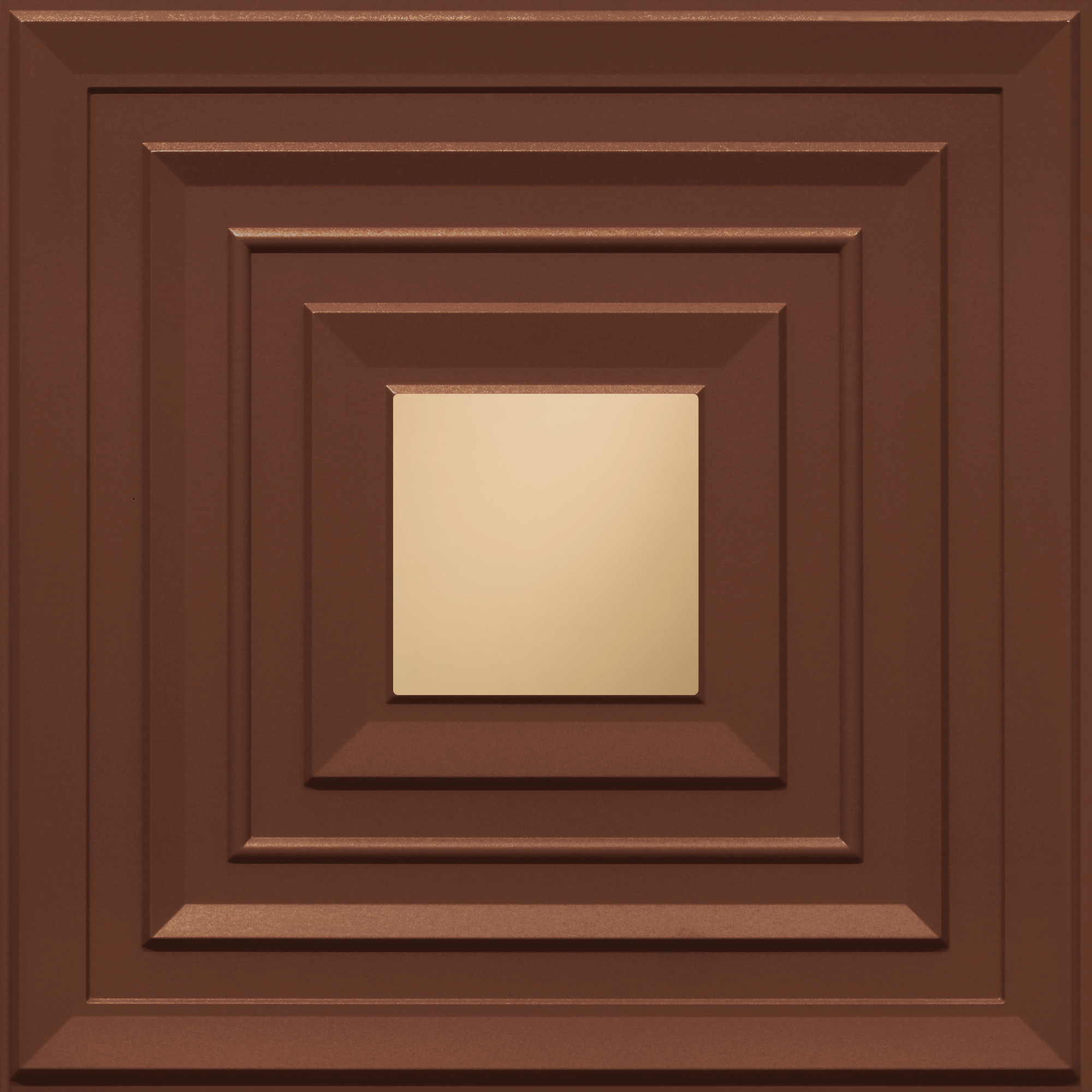 Peel and Stick Acrylic Mirror Color Copper – For Design No – 2004 Royal Frame