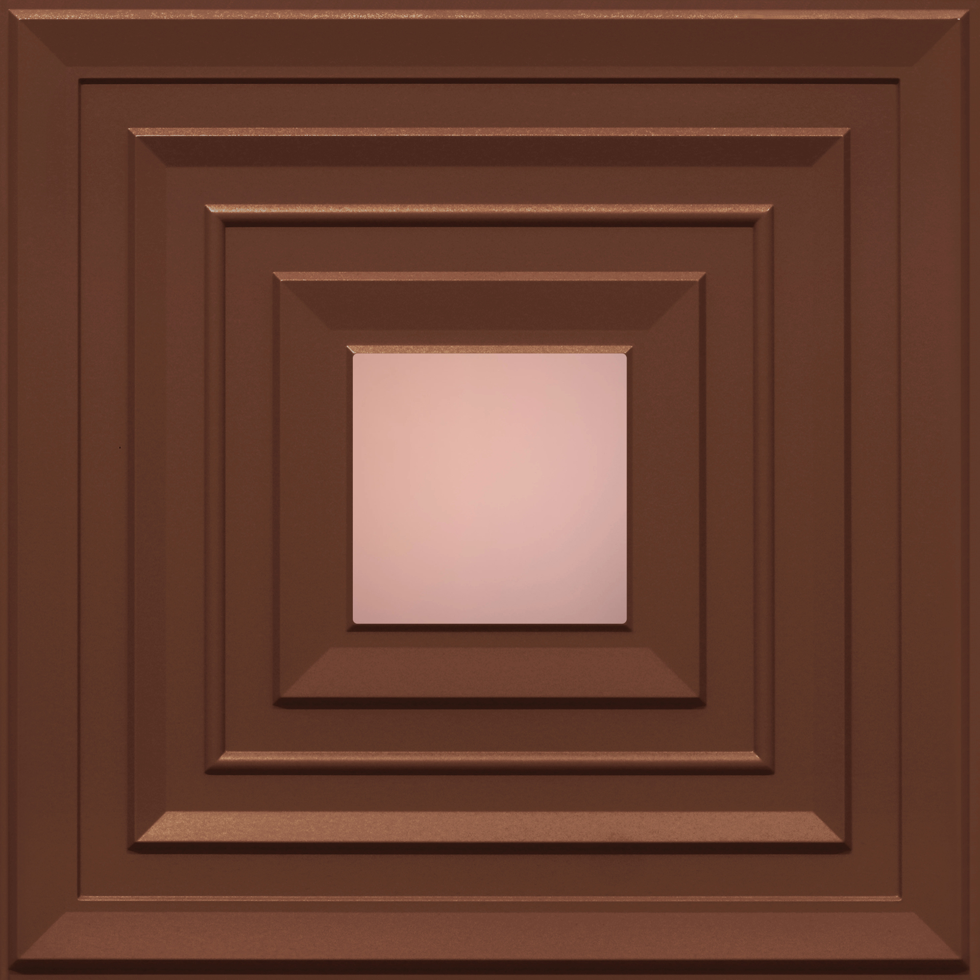 Peel and Stick Acrylic Mirror Color Rose Gold – For Design No – 2004 Royal Frame