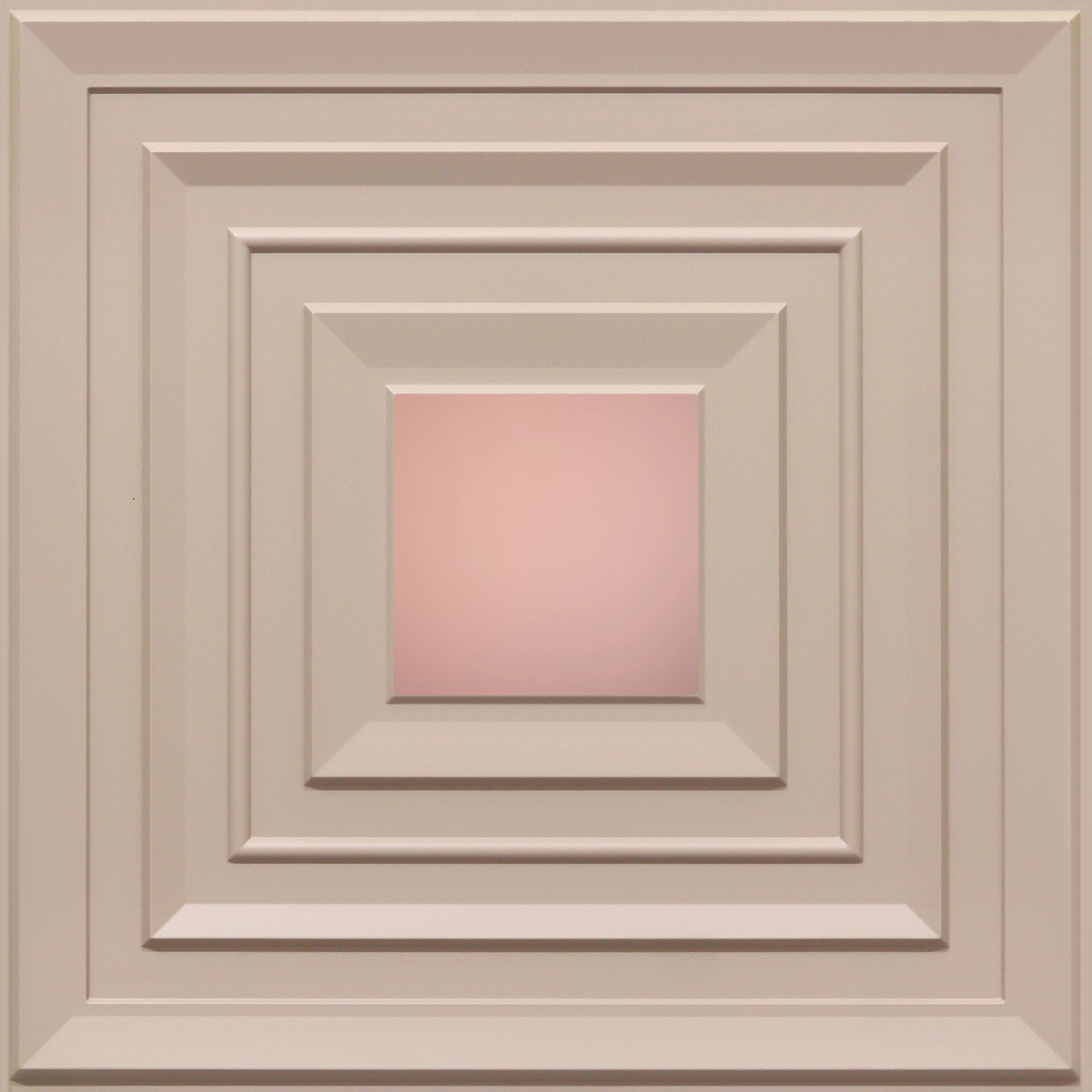 Peel and Stick Acrylic Mirror Color Rose Gold – For Design No – 2004 Royal Frame